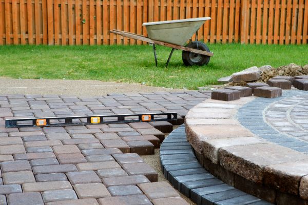 Patio Brick Installation in Marysville