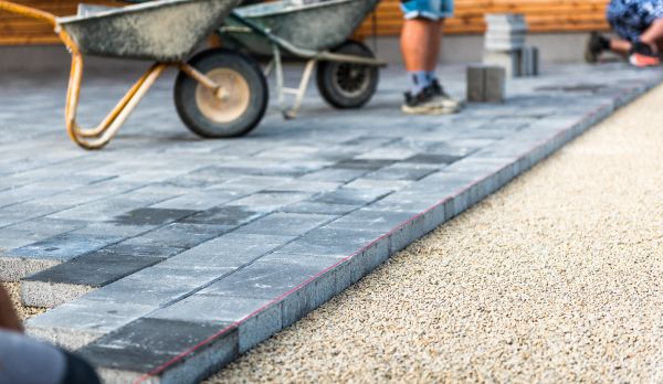 Paver Driveway Repair in Marysville