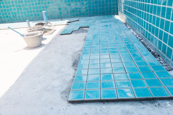 Pool Flooring Installation in Marysville