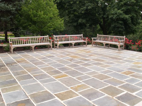 Slate Patio Installation in Marysville