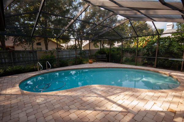 Pool Area Paving in Marysville